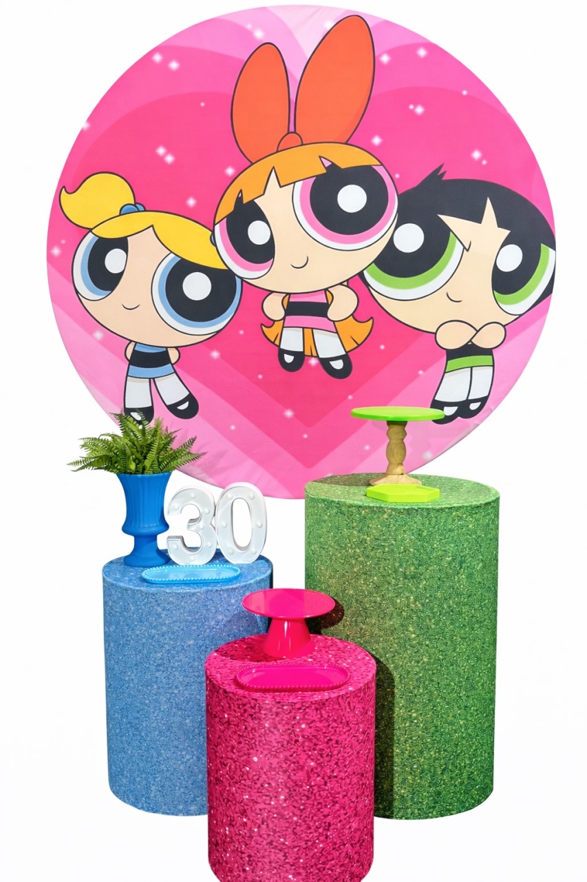 Kit - Meninas Super Poderosas  - daydecorafestas