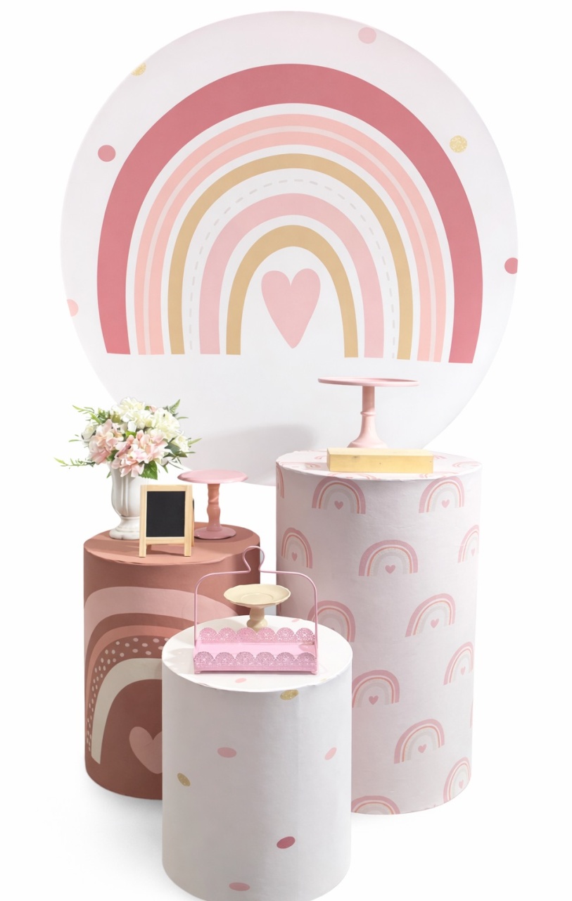 Kit - Arco Iris Boho - daydecorafestas