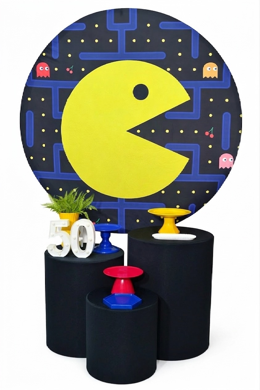 Kit - Pac Man - daydecorafestas