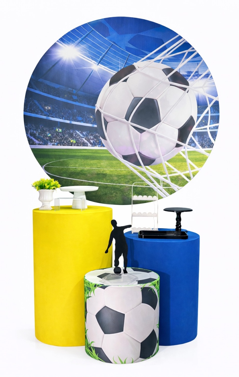 Kit - Brasil - Copa - Futebol - daydecorafestas