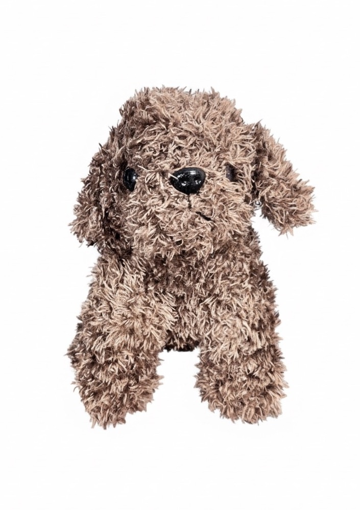 Cachorro Marrom - Pelúcia  - daydecorafestas
