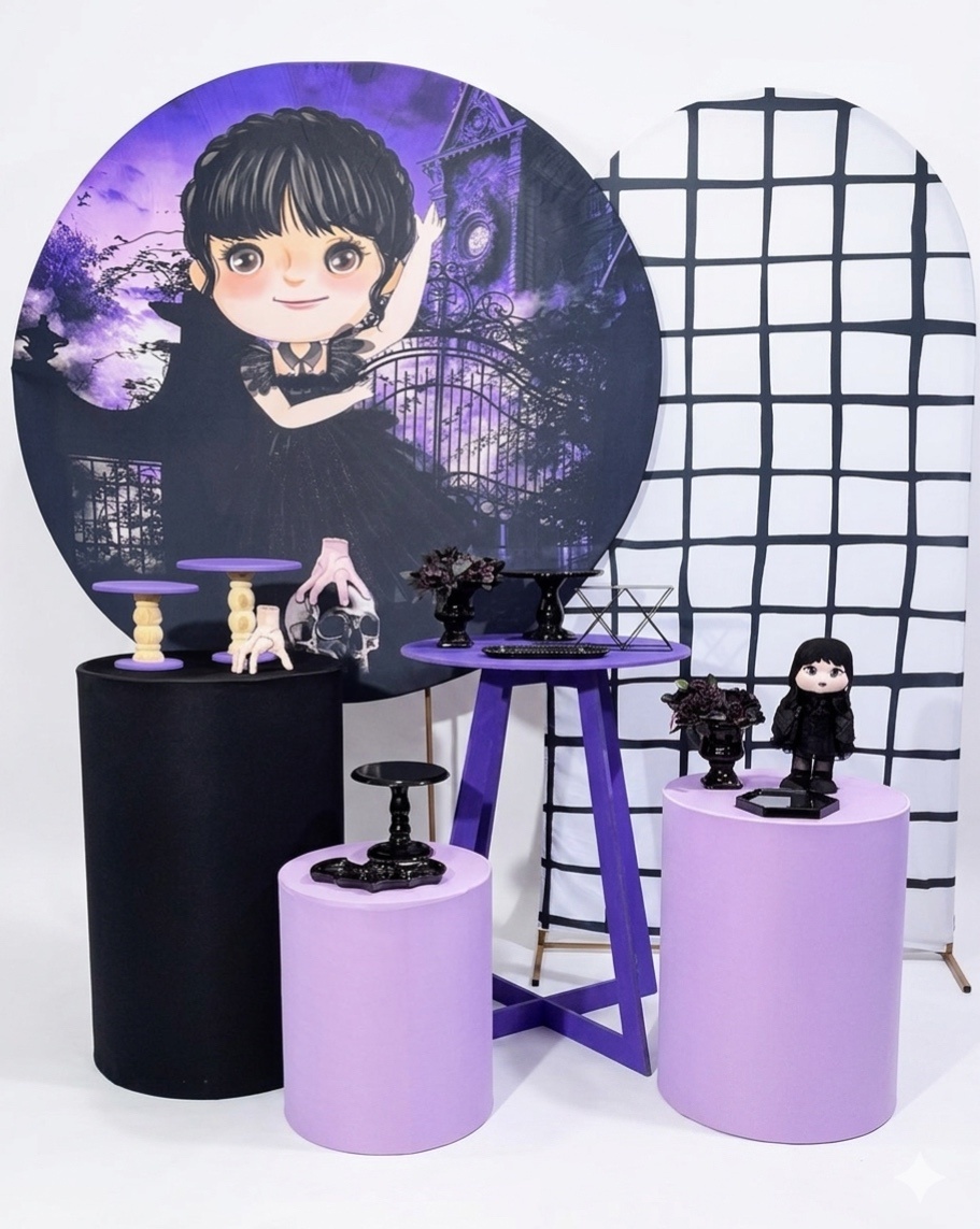 Kit - Wandinha 3 - daydecorafestas