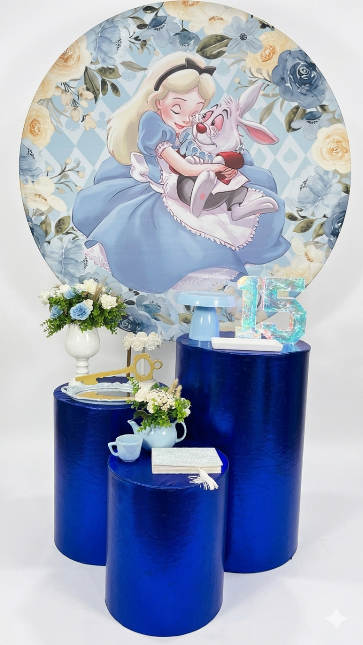 Kit - Alice Luxo - daydecorafestas
