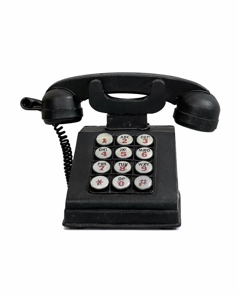 Telefone Antigo - Ferro - daydecorafestas