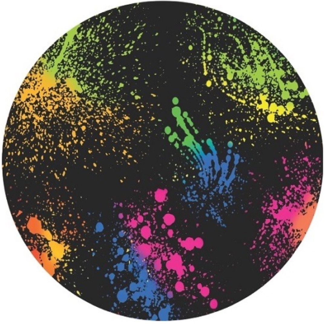 Painel Redondo 1,50 - Neon - daydecorafestas
