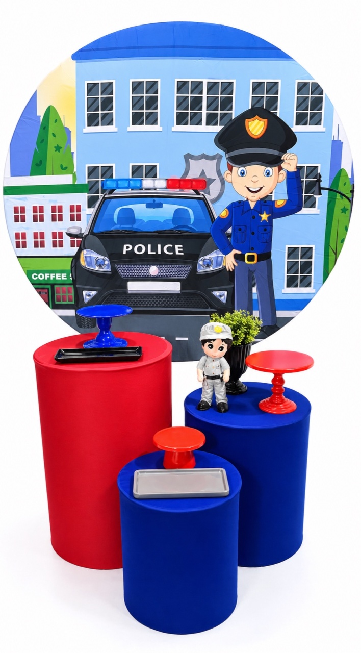 Kit - Polícia 2 - daydecorafestas