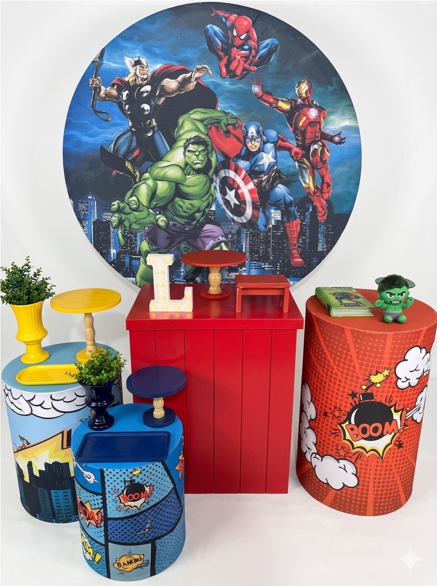 Kit - Vingadores 2 - daydecorafestas
