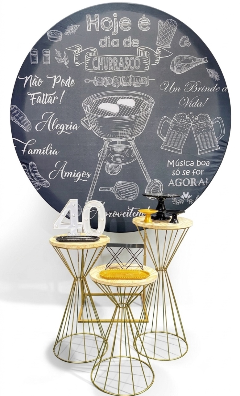 Kit - 40 Anos - Masculino - daydecorafestas