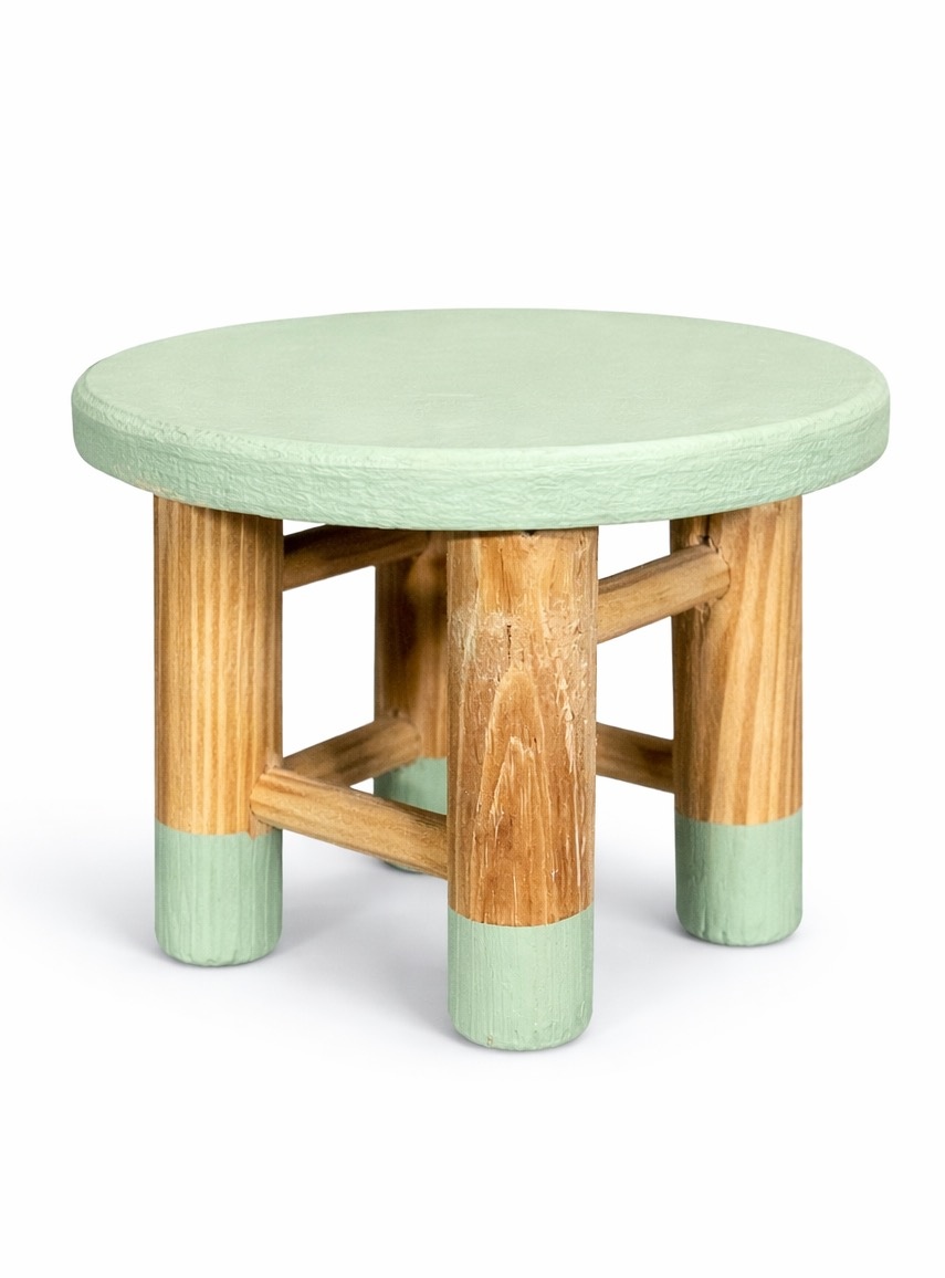 Banquinho Verde - Mini - daydecorafestas