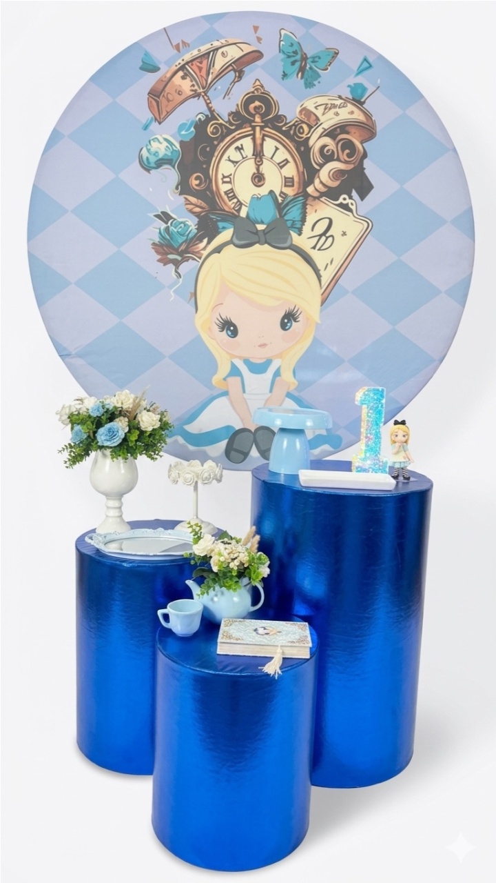 Kit - Alice Luxo 2 - daydecorafestas