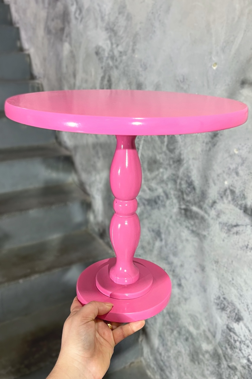 Bandeja Pink Clara Laqueada - Gg - daydecorafestas