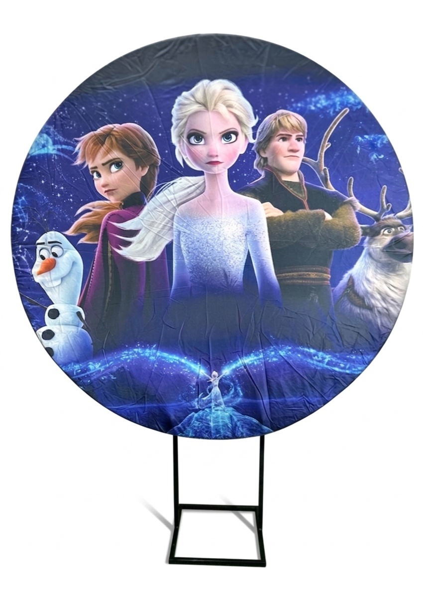 Painel Redondo 1,50 - Frozen 2 - daydecorafestas