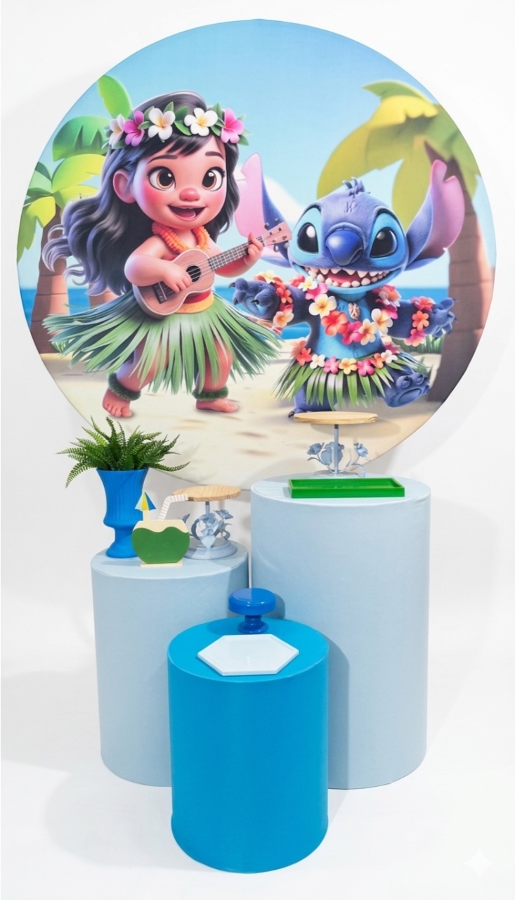 Kit - Stitch E Lilo - daydecorafestas