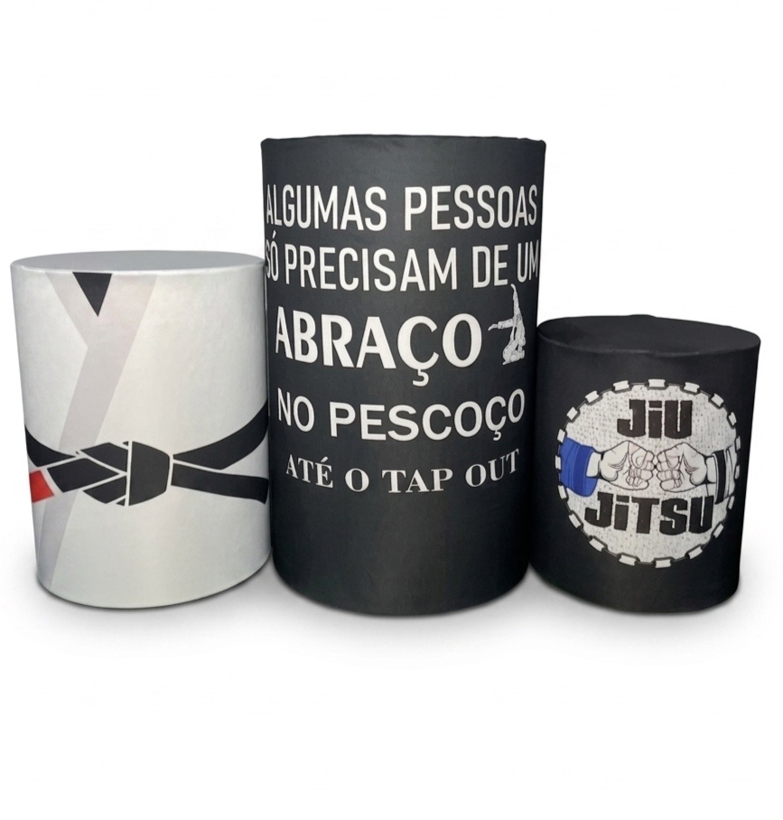 Trio Capas - Jiu Jitsu - daydecorafestas