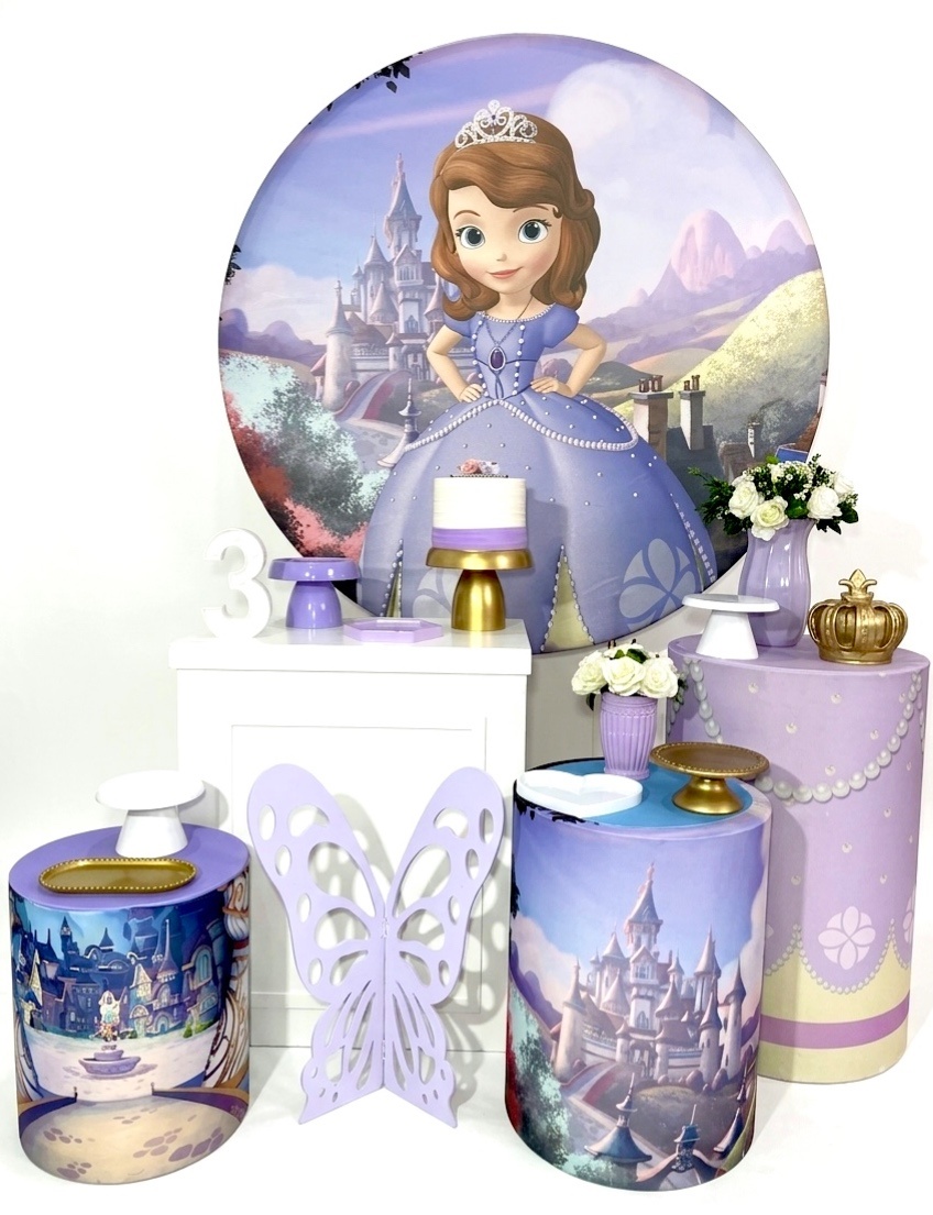 Kit - Princesinha Sophia 3 - daydecorafestas