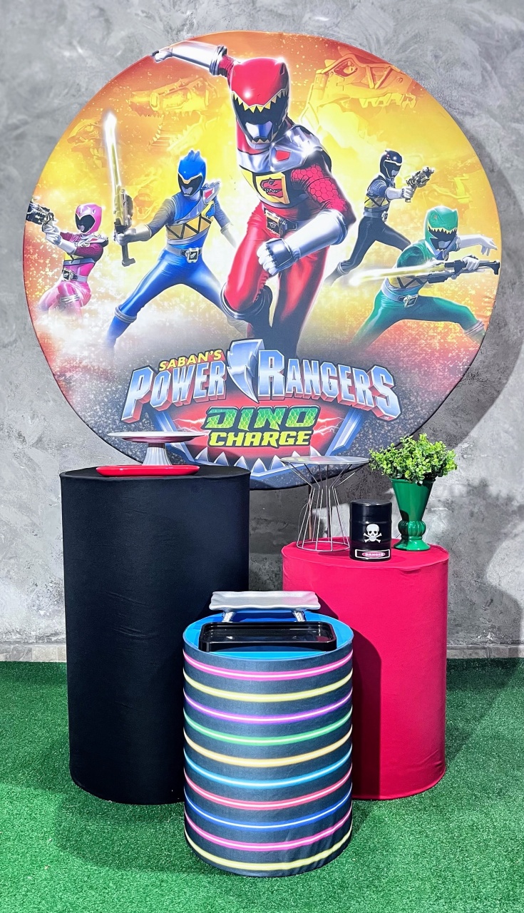 Kit - Power Rangers - daydecorafestas