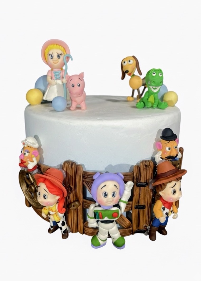 Bolo Fake - Toy Story  (1 Andar) - daydecorafestas