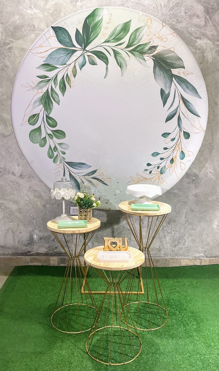 Kit - Verde Floral 3 - daydecorafestas
