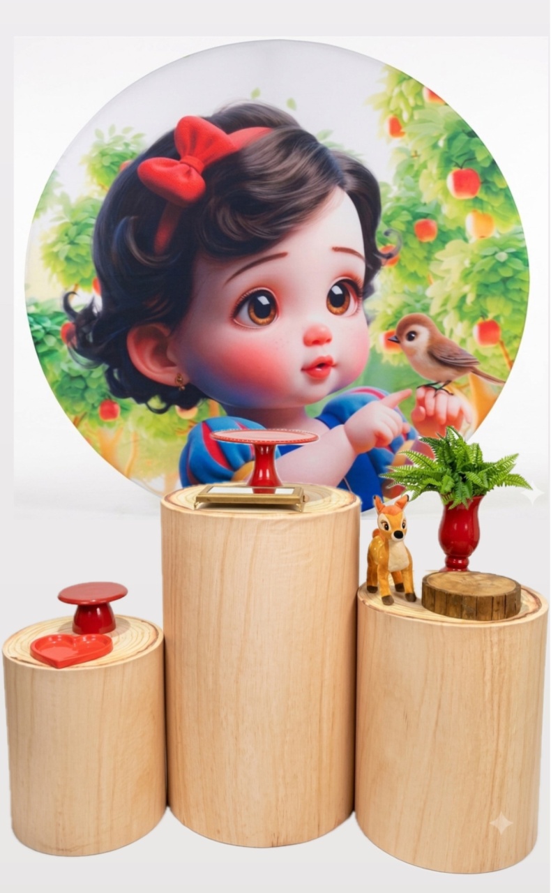 Kit - Princesa Branca de Neve Baby 2 - daydecorafestas