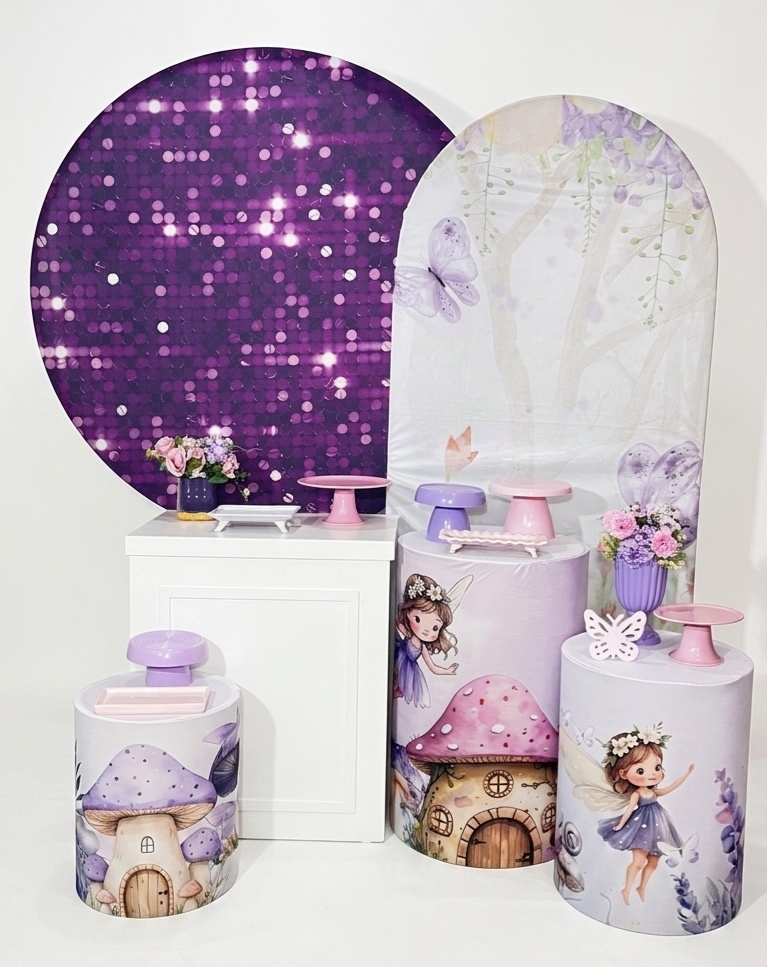 Kit - Borboletas - Jardim Encantado das Fadas 3 - daydecorafestas