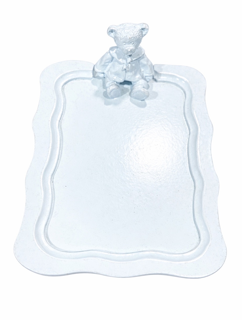 Bandeja Azul Candy Ursinho  - daydecorafestas