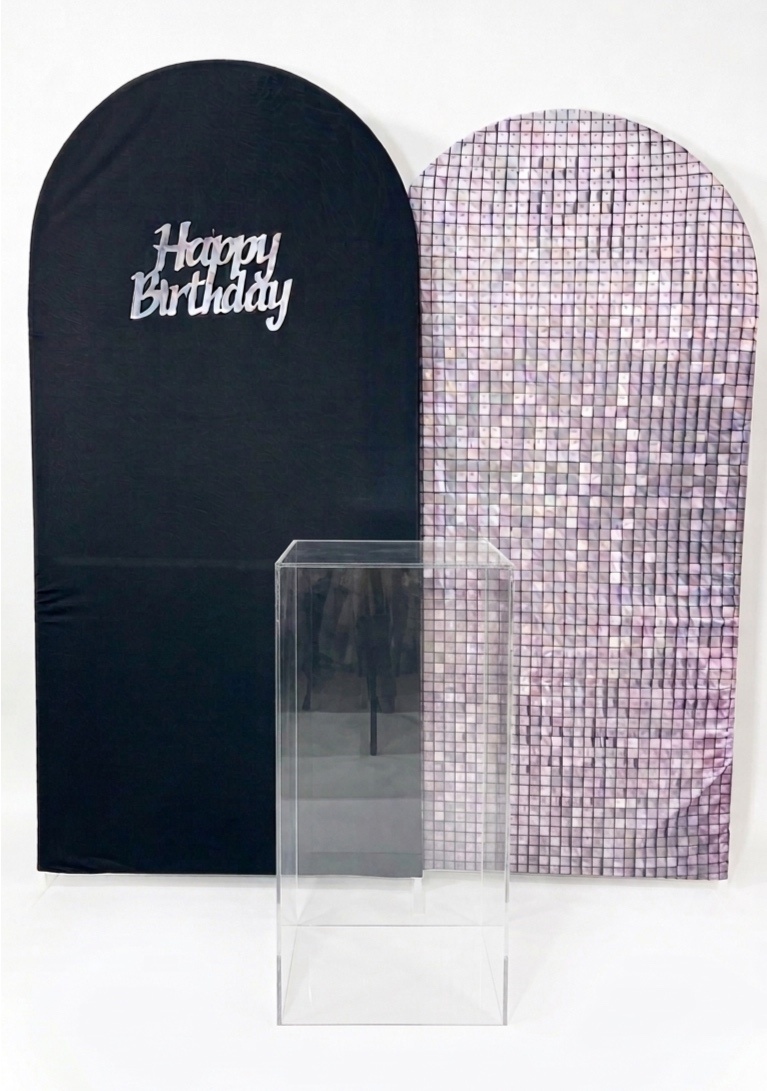 Kit - Prata E Preto - daydecorafestas