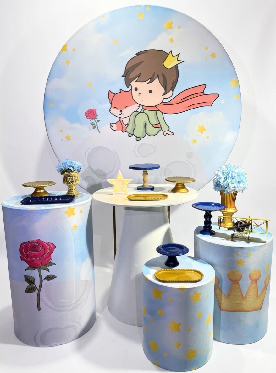 Kit - Pequeno Príncipe Moreno 2 - daydecorafestas