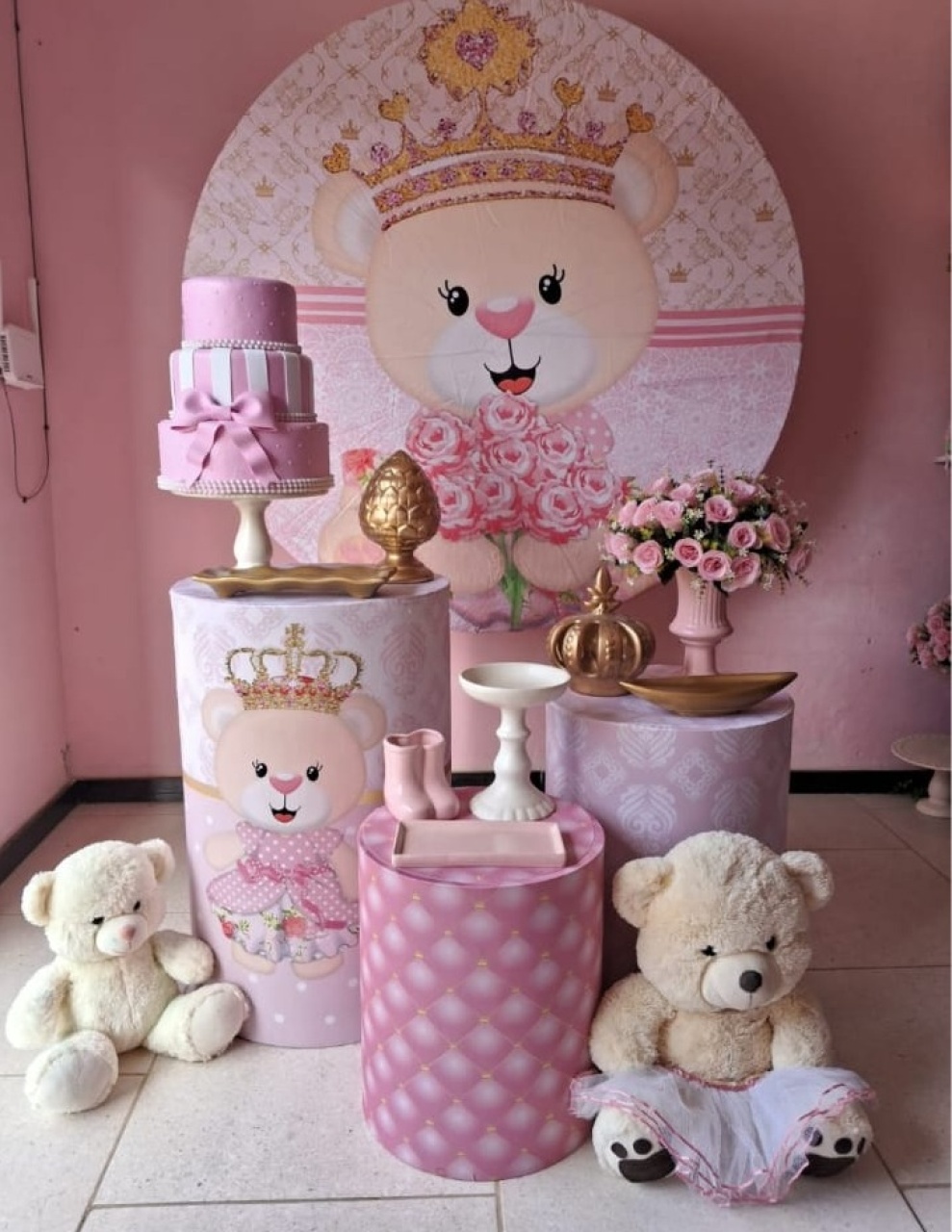Kit Princesa Ursa - yasmim pires oliveira