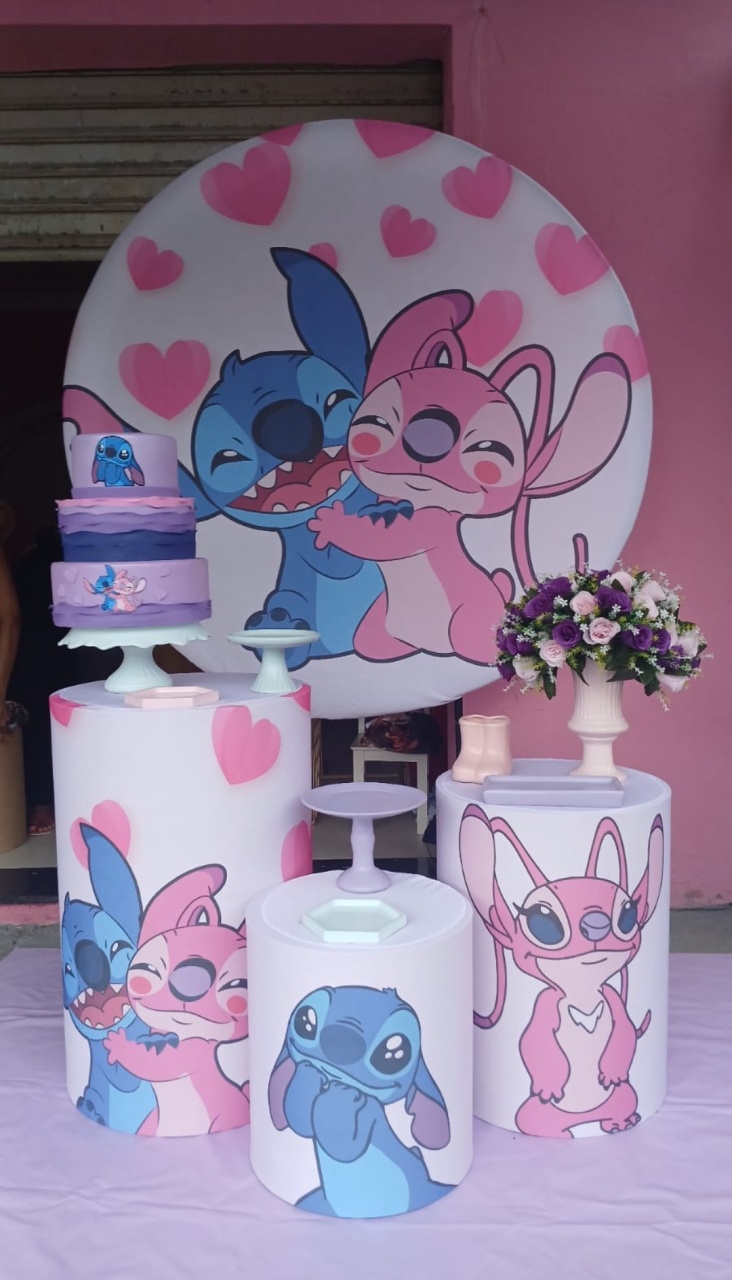 Kit Angel E Stitch - yasmim pires oliveira