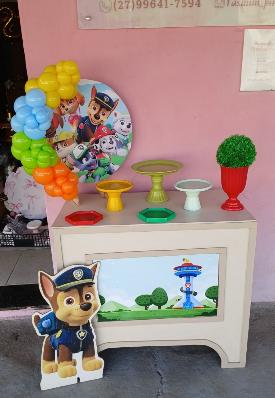 Mini Table Patrulha Canina 2 - yasmim pires oliveira