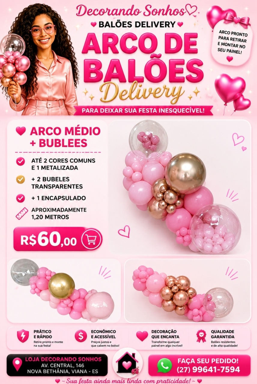 Balões Médio + Bubles - yasmim pires oliveira
