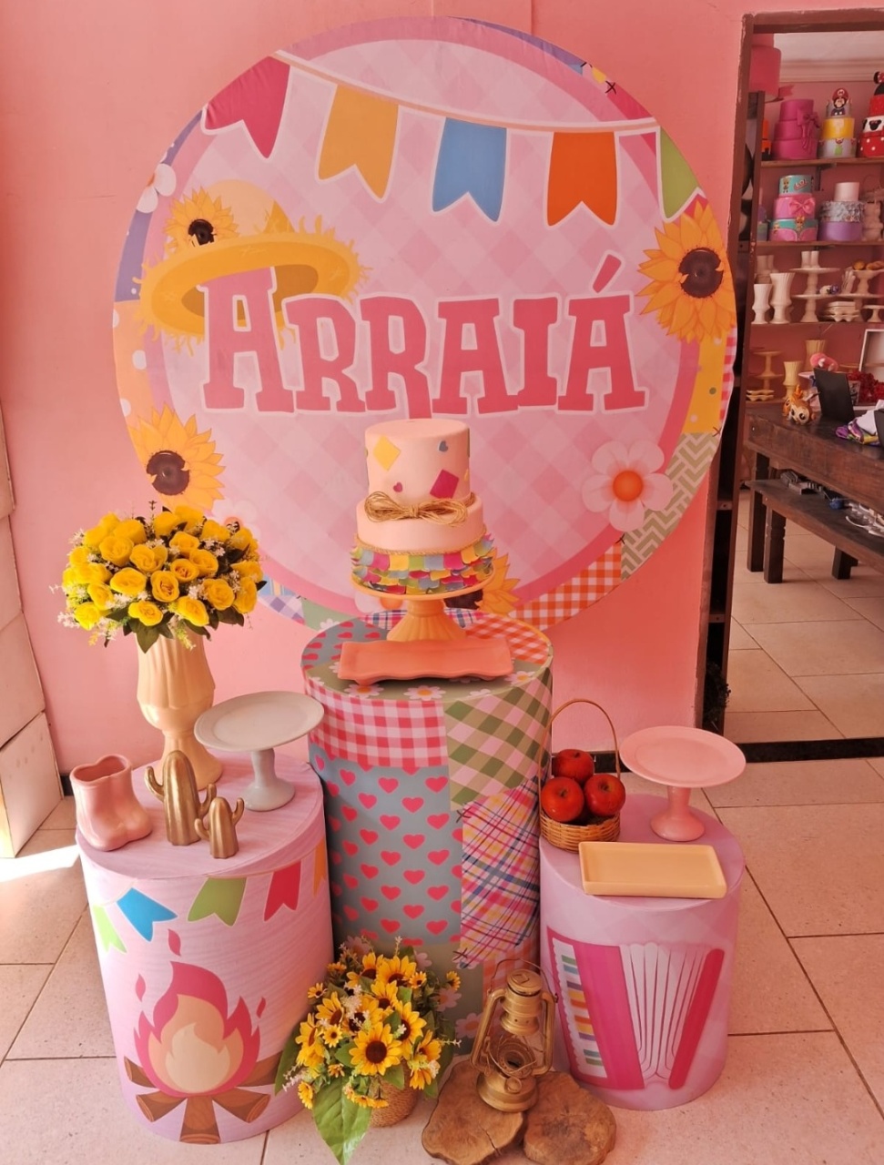 Arraiá Menina - yasmim pires oliveira