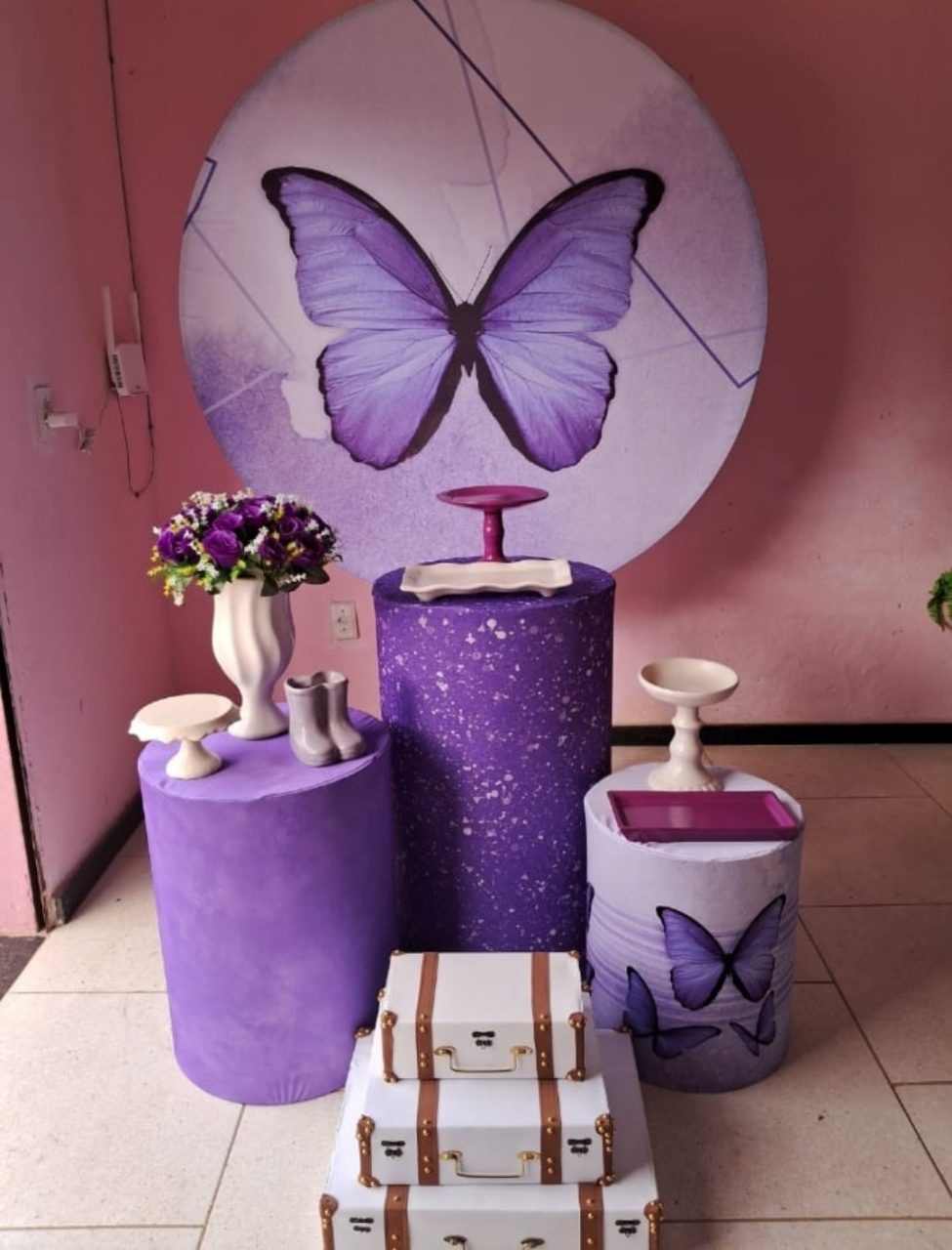 Borboleta Roxa - yasmim pires oliveira