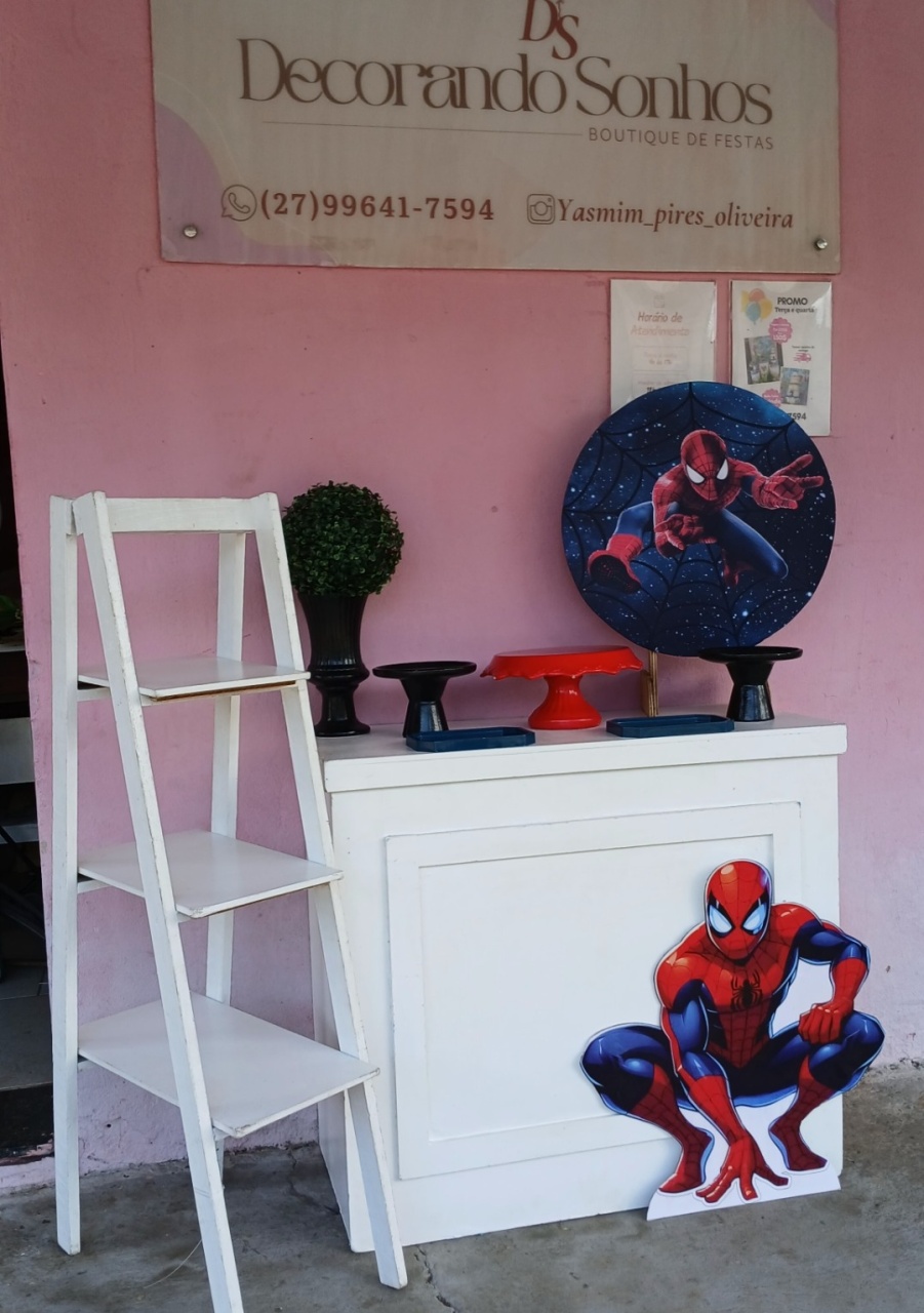 Mini Kit Homem Aranha  - yasmim pires oliveira