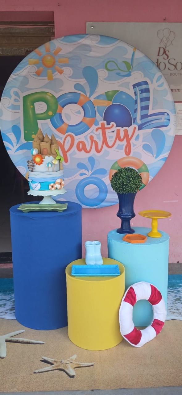 Festa Na Piscina Menino - yasmim pires oliveira