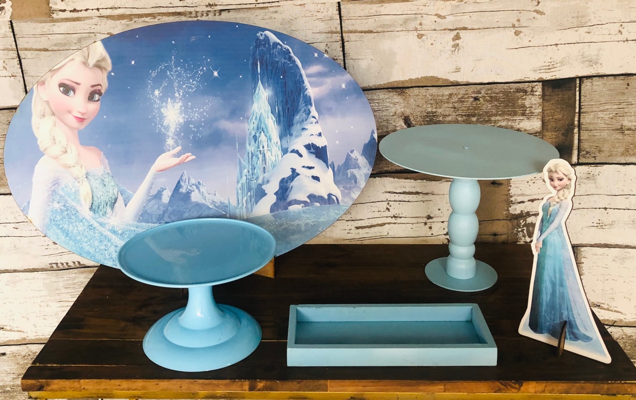 Kit Mesa Frozen - Mila e Dry Decora e Loca 