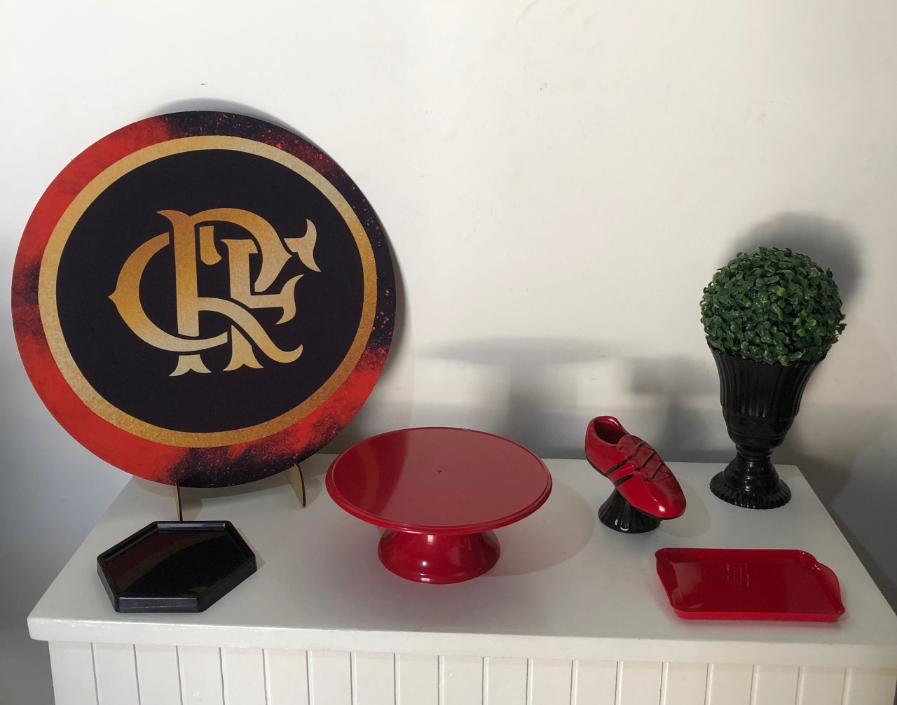 Flamengo Bronze Mini Kit 50 Cm    - Mila e Dry Decora e Loca 