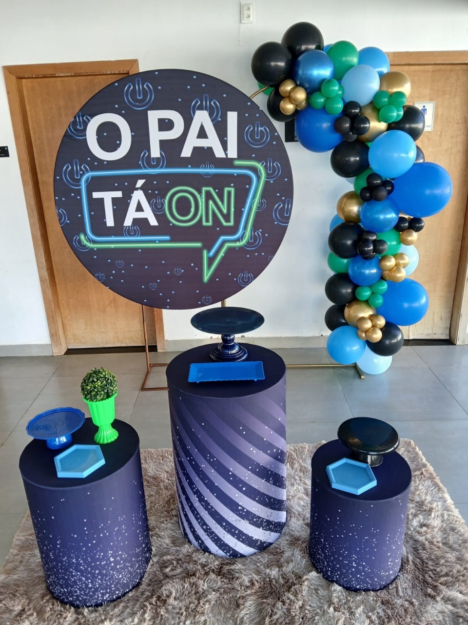 Decoração O Pai Tá On - Mila e Dry Decora e Loca 