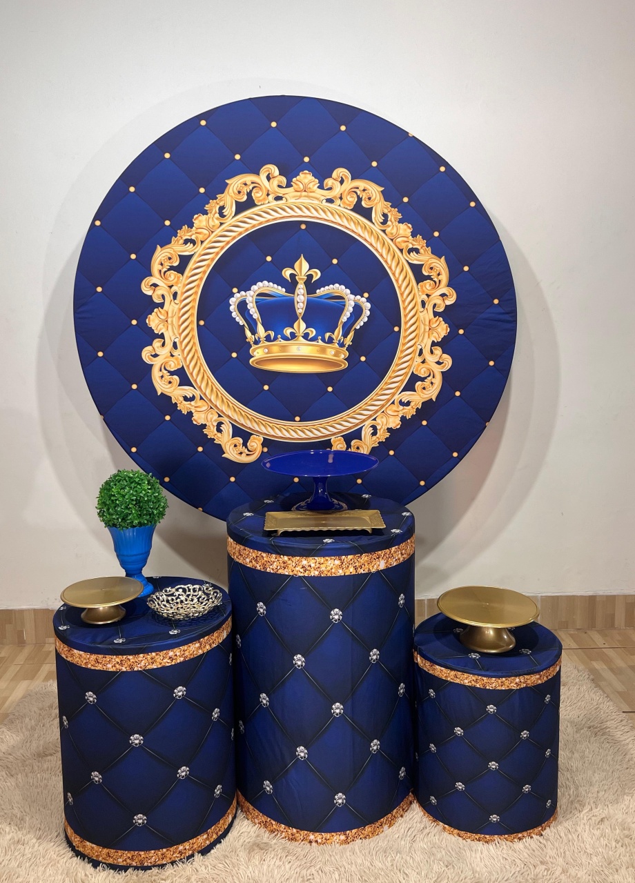 Kit Bronze Realeza Azul - Mila e Dry Decora e Loca 