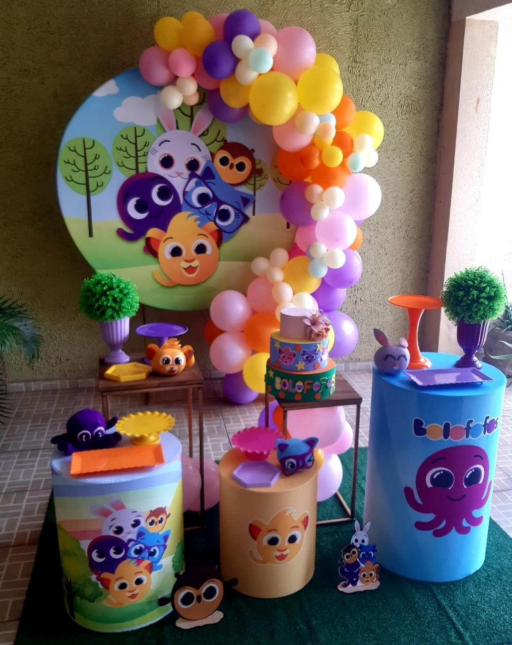 Bolofofos I Decoração. - Mila e Dry Decora e Loca 