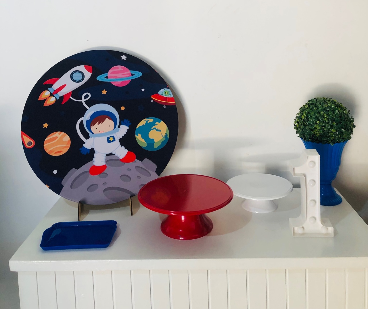 Astronauta Bronze Mini Kit 50 Cm   - Mila e Dry Decora e Loca 