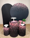 Kit Prata - Preto Com Glitter  - imagem 2