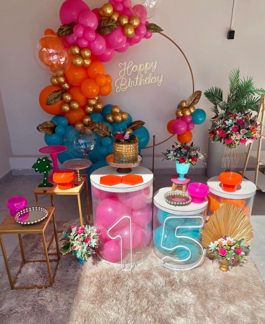Tropical Tardezinha Decoração  - Mila e Dry Decora e Loca 
