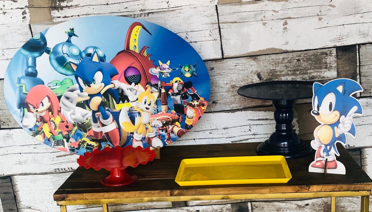 Sonic Mini Kit Mesa // - Mila e Dry Decora e Loca 