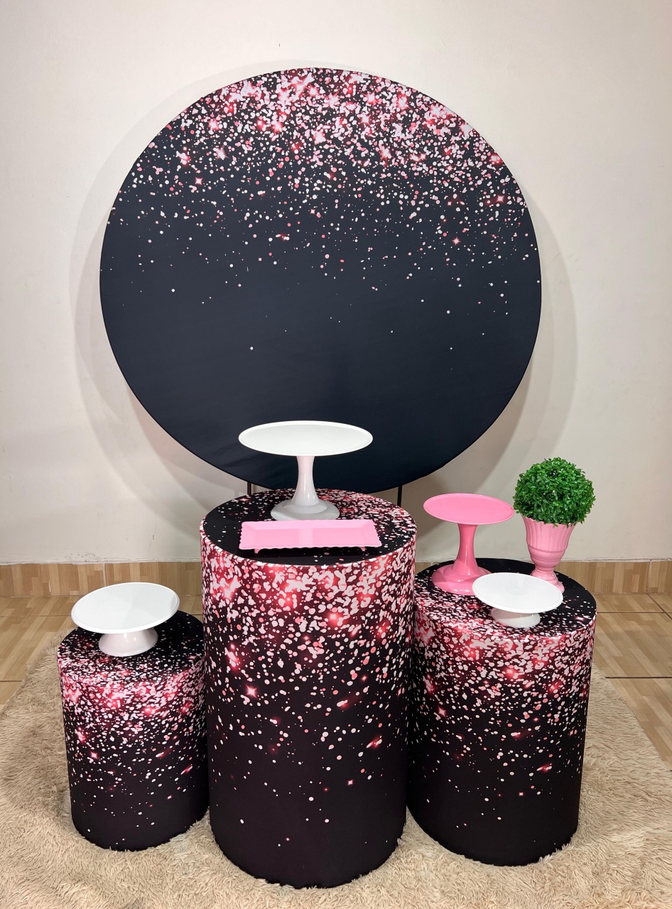 Kit Bronze- Preto Com Glitter   - Mila e Dry Decora e Loca 