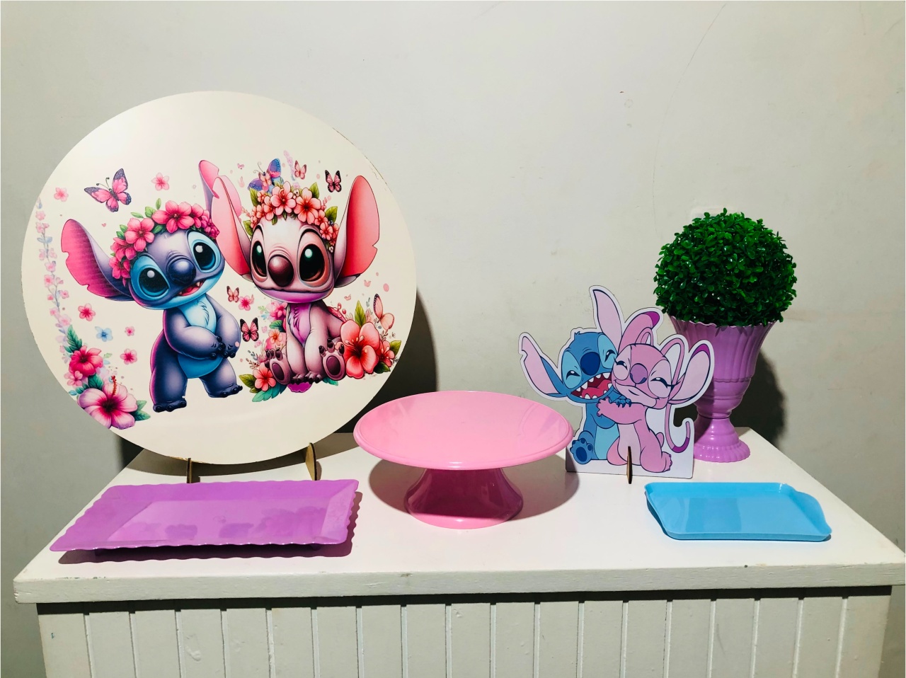 Stitch Bronze Mini Kit 50 Cm - Mila e Dry Decora e Loca 