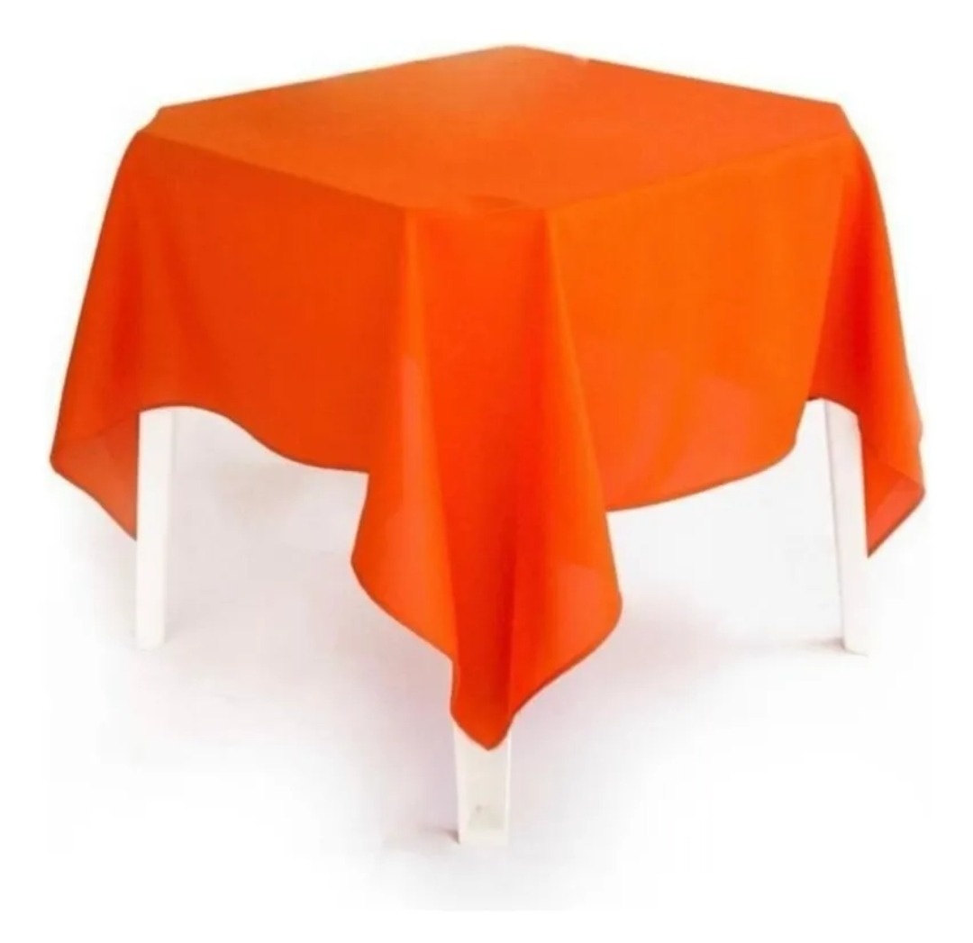 Toalha de Mesa  Laranja - Mila e Dry Decora e Loca 