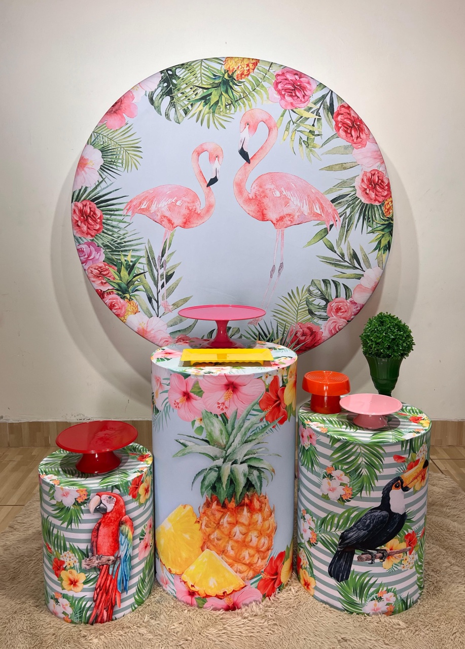 Kit Bronze Flamingo  - Mila e Dry Decora e Loca 