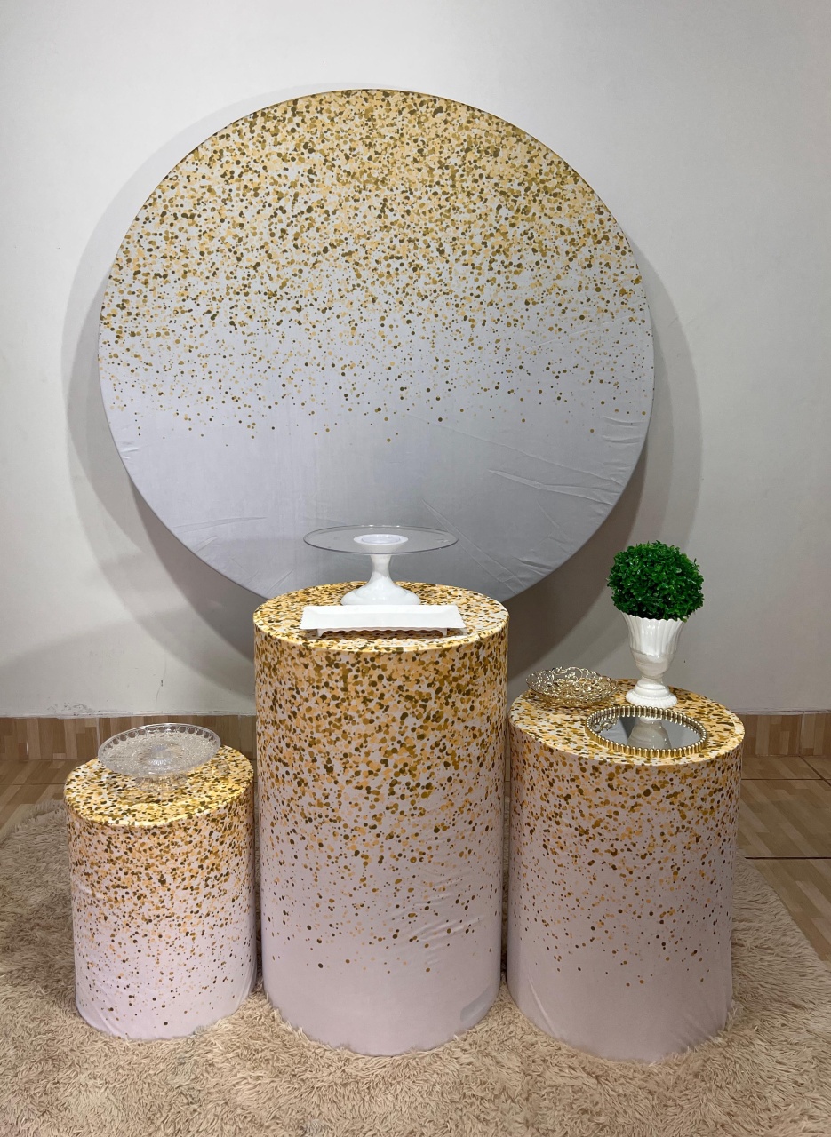 Kit Bronze Branco Glitter Dourado  - Mila e Dry Decora e Loca 