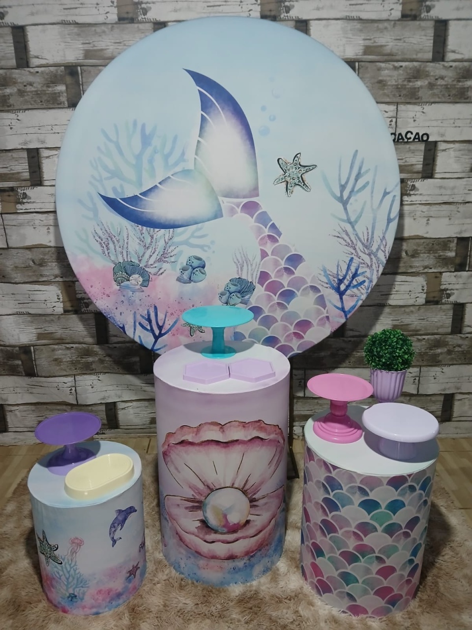 Calda de Sereia Kit Bronze - Mila e Dry Decora e Loca 